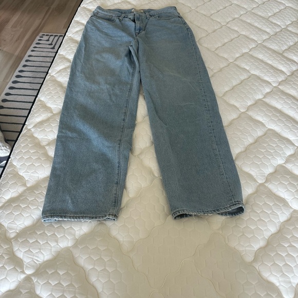 Madewell Blue Flare & Wide Leg Jeans - Picture 1 of 4